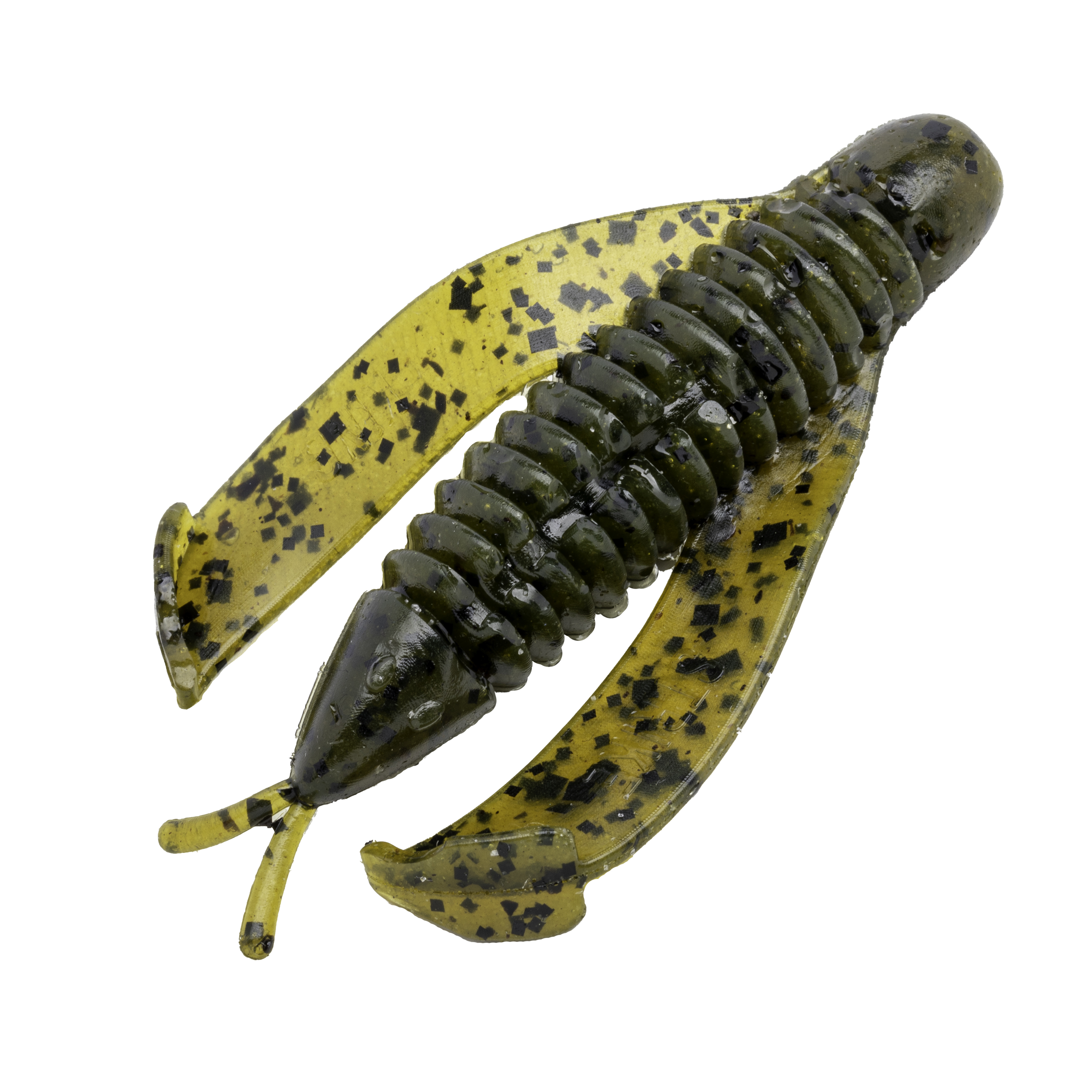 rage-hawk-softbait-craw-shape-compact-body-green